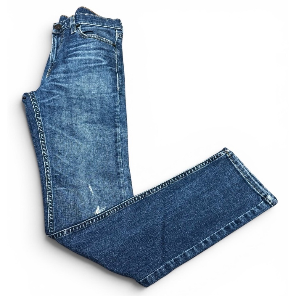 Hollister Skinny Jeans Men's 30x32 Blue Distressed Stretch Denim Pants